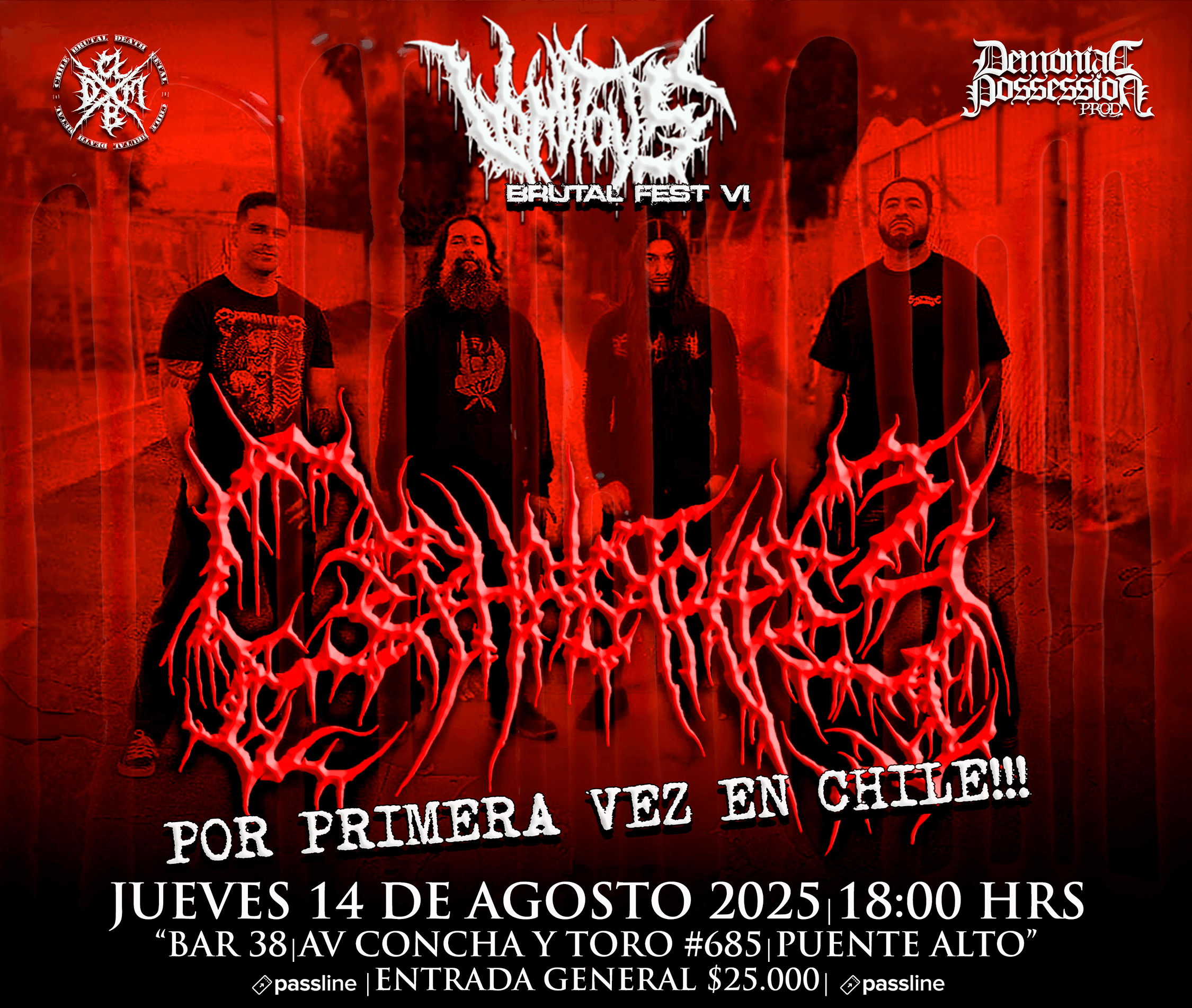 VOMITOUS BRUTAL FEST - Eventos y Entradas | Evently