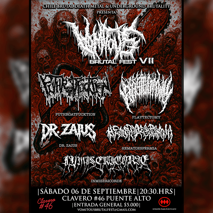VOMITOUS BRUTAL FEST VII image}
